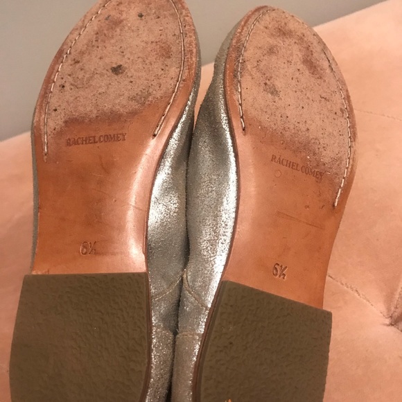 Rachel Comey Novak rare silver Oxford flats 6/6.5 - Picture 8 of 8